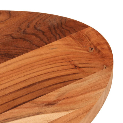 Tischplatte 120x50x3,8 cm Oval Massivholz Akazie