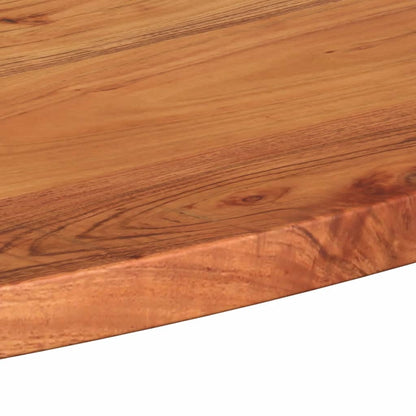Tischplatte 120x60x3,8 cm Oval Massivholz Akazie