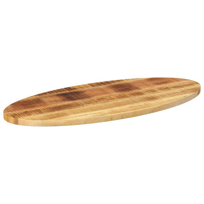 Tischplatte 110x40x3,8 cm Oval Massivholz Mango