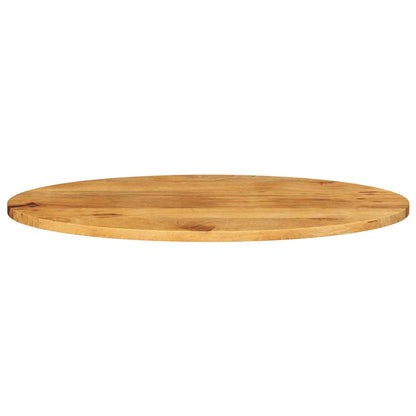 Tischplatte 120x50x3,8 cm Oval Massivholz Mango