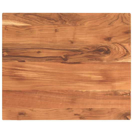 Tischplatte 60x50x3,8 cm Rechteckig Massivholz Akazie