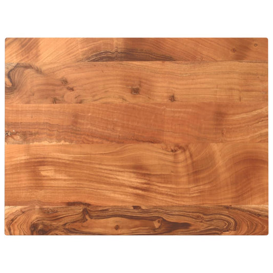Tischplatte 90x60x3,8 cm Rechteckig Massivholz Akazie