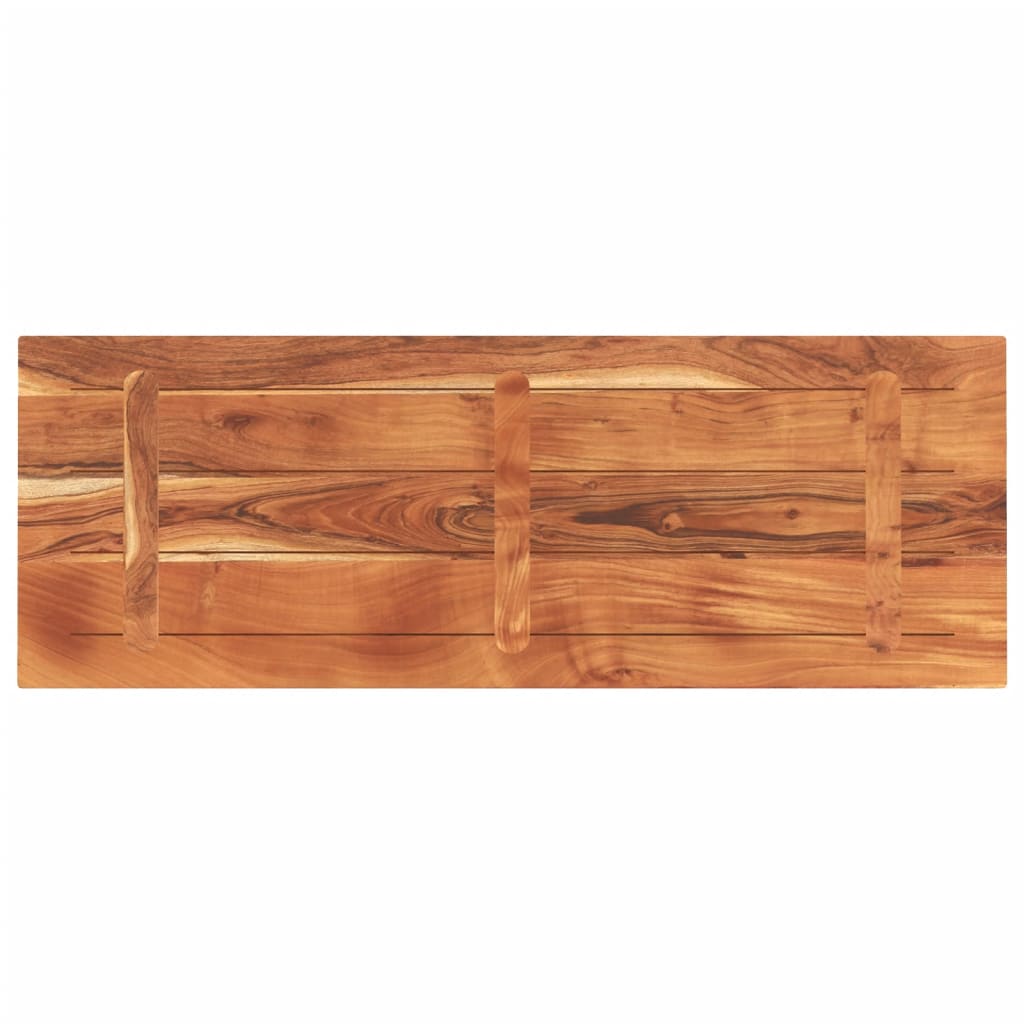 Tischplatte 140x60x3,8 cm Rechteckig Massivholz Akazie