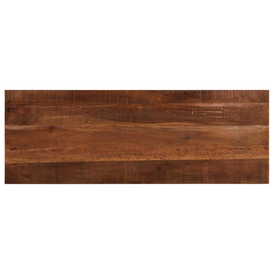 Tischplatte 140x50x2,5 cm Rechteckig Altholz Massiv