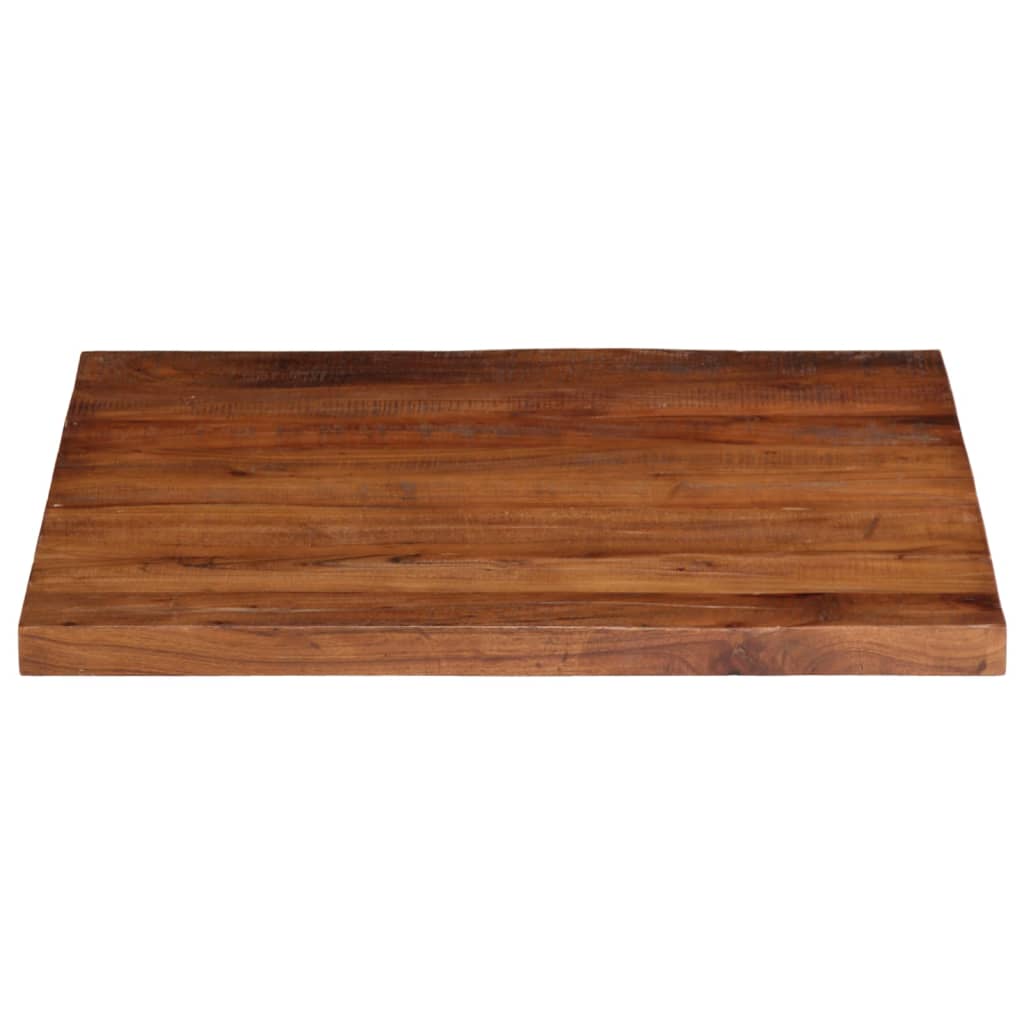 Tischplatte 70x70x2,5 cm Quadratisch Altholz Massiv