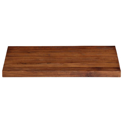 Tischplatte 70x50x3,8 cm Rechteckig Altholz Massiv