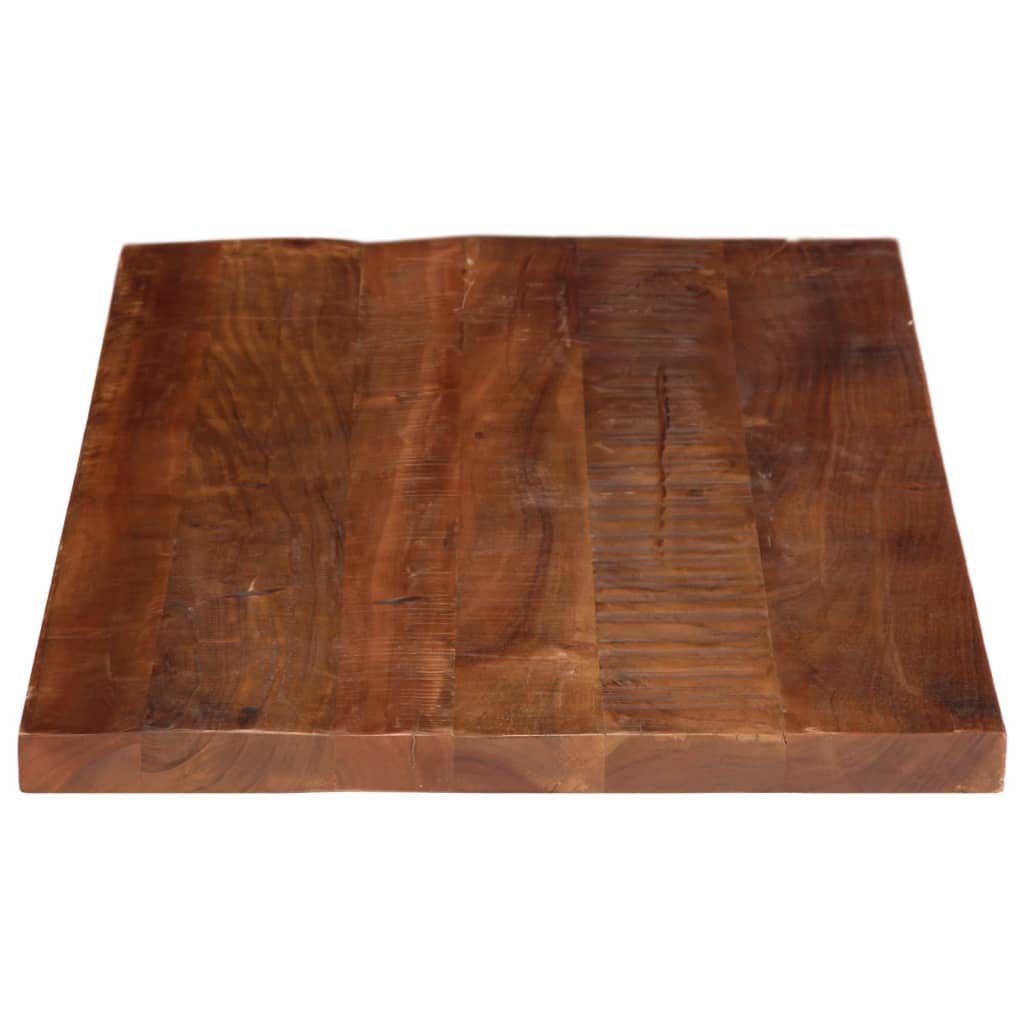 Tischplatte 120x50x3,8 cm Rechteckig Altholz Massiv