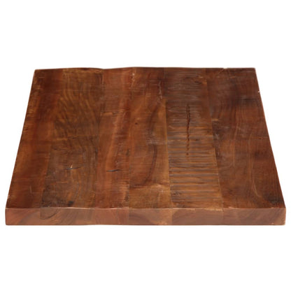 Tischplatte 120x50x3,8 cm Rechteckig Altholz Massiv
