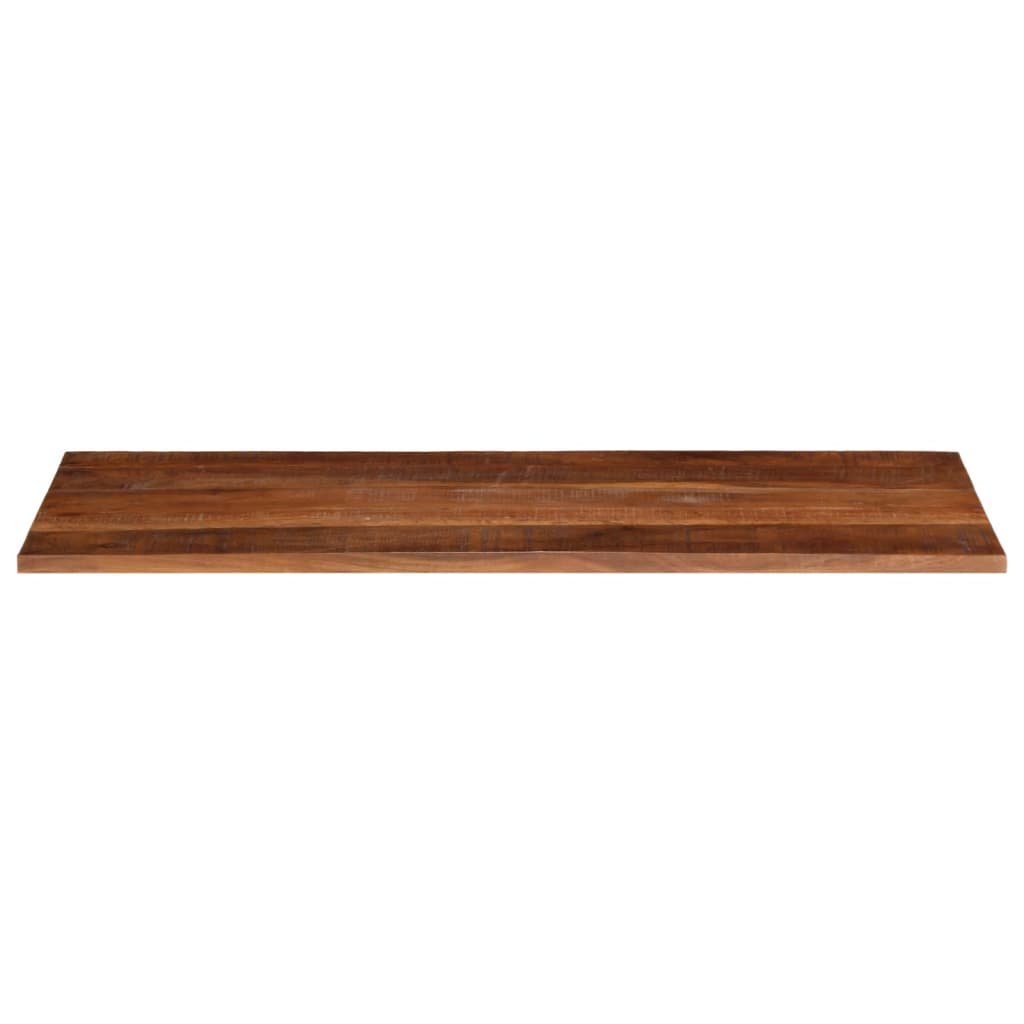 Tischplatte 140x50x3,8 cm Rechteckig Altholz Massiv