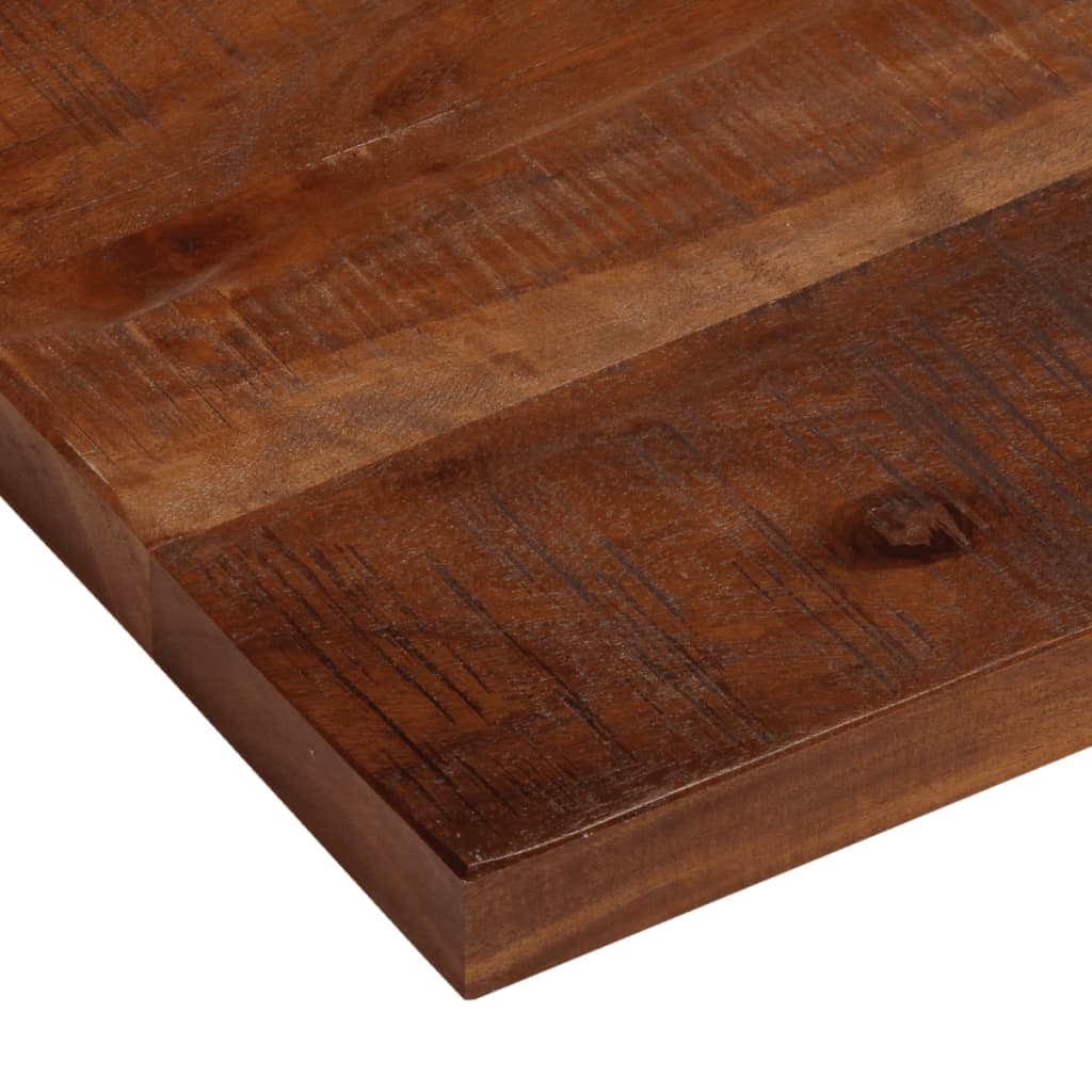Tischplatte 140x50x3,8 cm Rechteckig Altholz Massiv