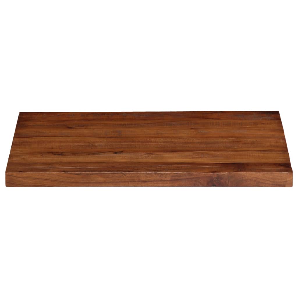 Tischplatte 70x60x3,8 cm Rechteckig Altholz Massiv