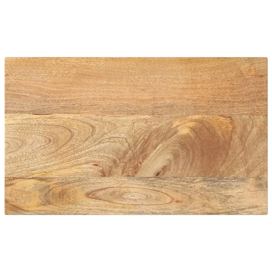 Tischplatte 40x20x2,5 cm Rechteckig Massivholz Mango