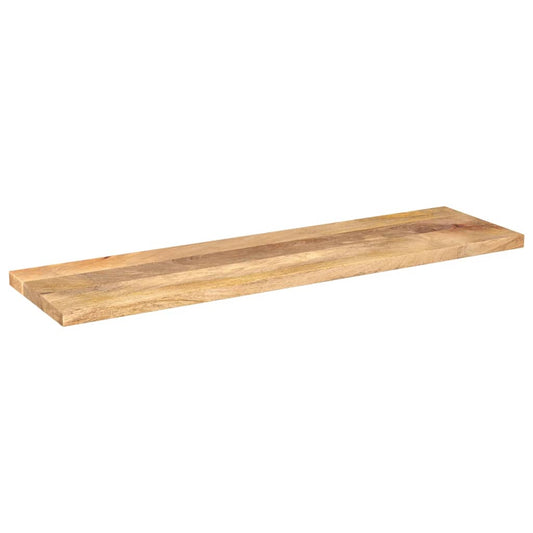 Tischplatte 100x30x2,5 cm Rechteckig Massivholz Mango