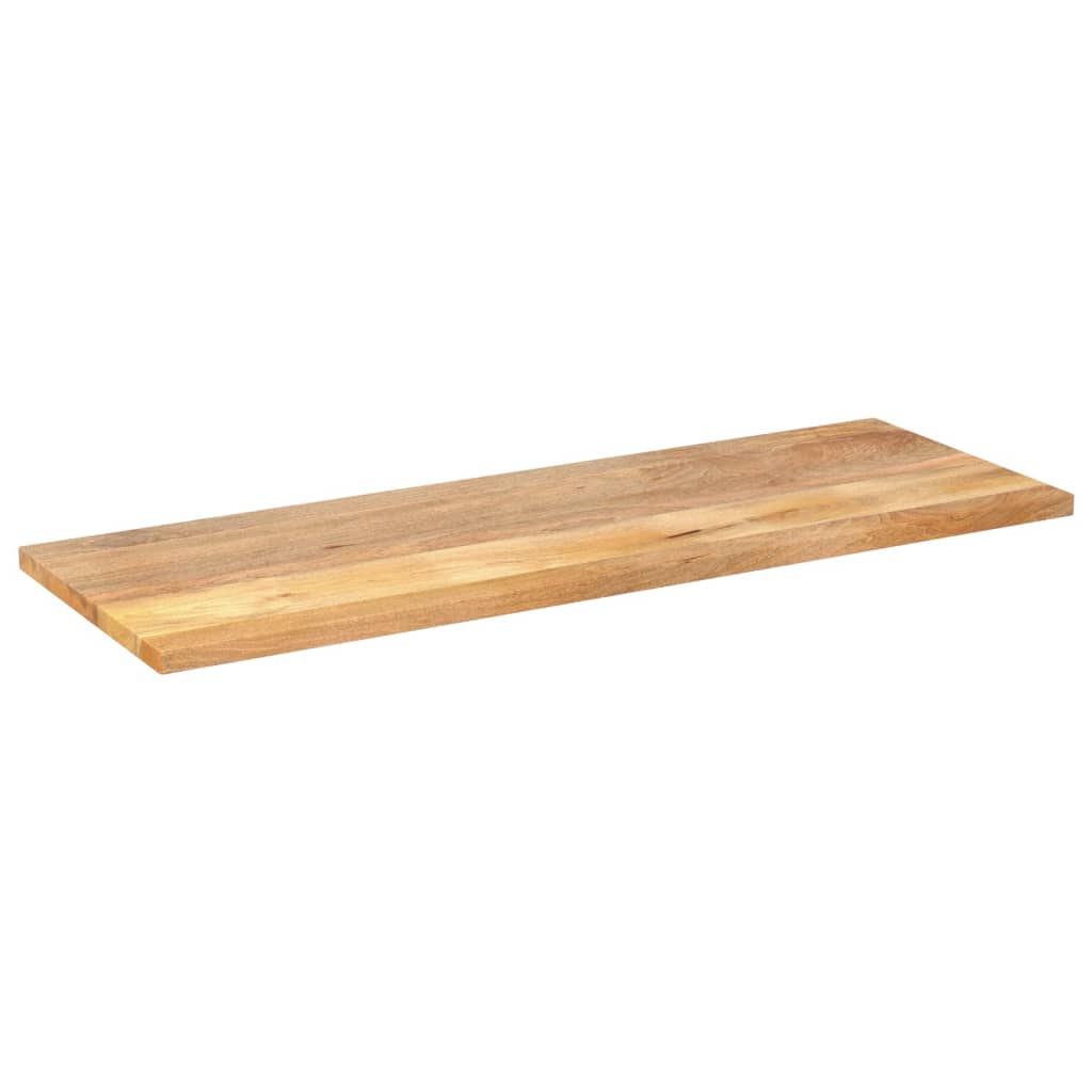 Tischplatte 140x60x2,5 cm Rechteckig Massivholz Mango