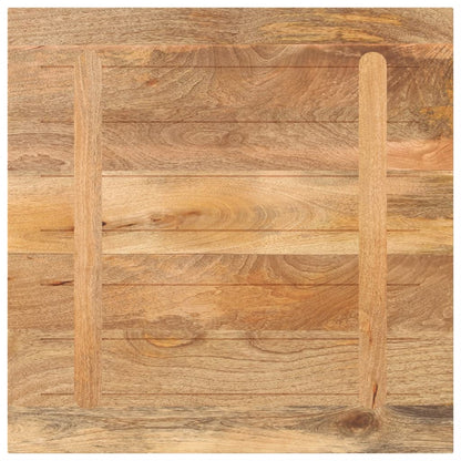 Tischplatte 70x70x2,5 cm Quadratisch Massivholz Mango