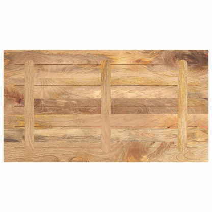 Tischplatte 100x50x3,8 cm Rechteckig Massivholz Mango