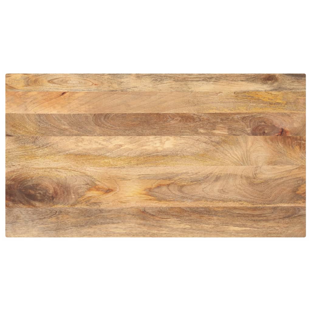 Tischplatte 110x70x3,8 cm Rechteckig Massivholz Mango