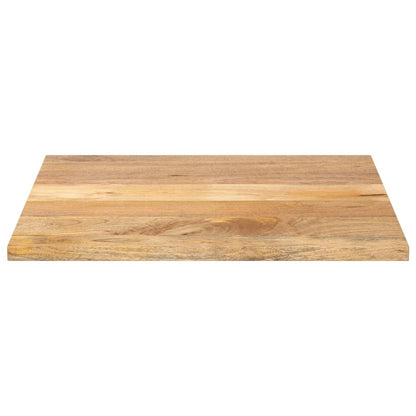 Tischplatte 90x90x3,8 cm Quadratisch Massivholz Mango