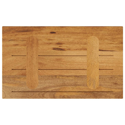 Tischplatte 60x20x2,5 cm Rechteckig Massivholz Mango