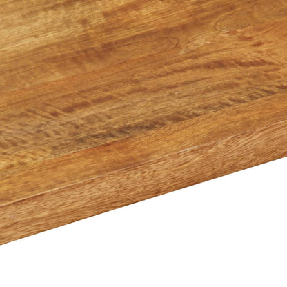 Tischplatte 140x50x2,5 cm Rechteckig Massivholz Mango
