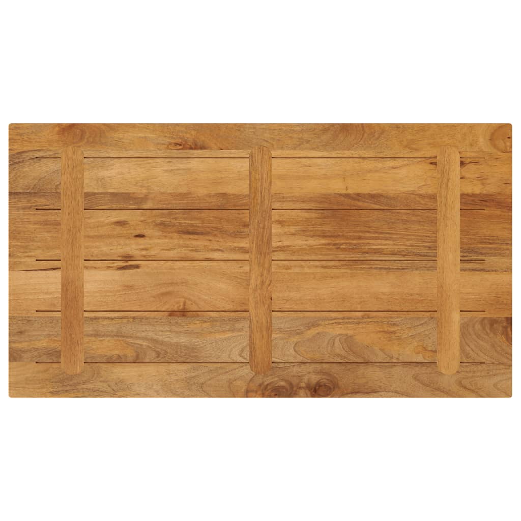 Tischplatte 120x60x2,5 cm Rechteckig Massivholz Mango