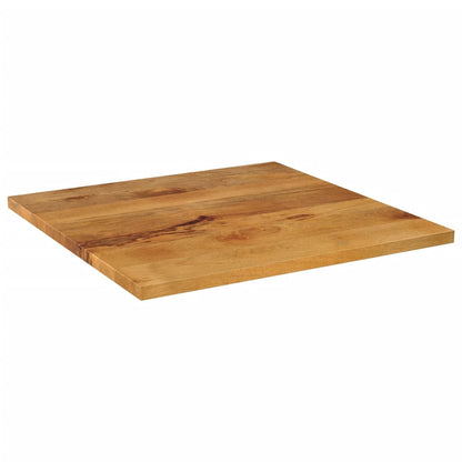 Tischplatte 90x90x2,5 cm Quadratisch Massivholz Mango