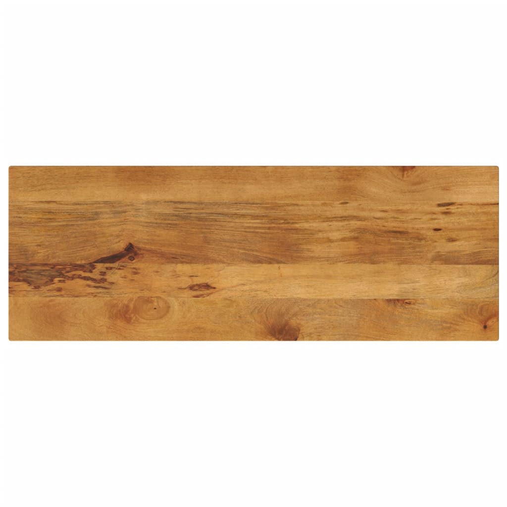 Tischplatte 140x50x3,8 cm Rechteckig Massivholz Mango