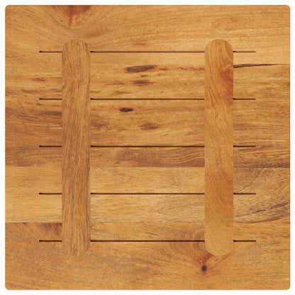 Tischplatte 60x60x3,8 cm Quadratisch Massivholz Mango