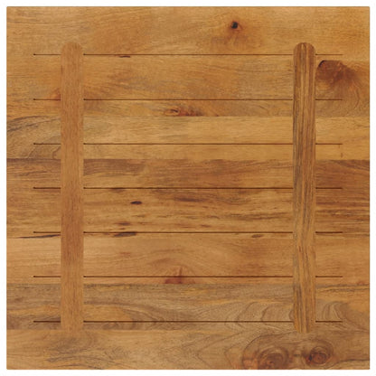 Tischplatte 70x70x3,8 cm Quadratisch Massivholz Mango