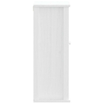 Bad-Wandschrank BERG Weiß 40x27x71,5 cm Massivholz Kiefer