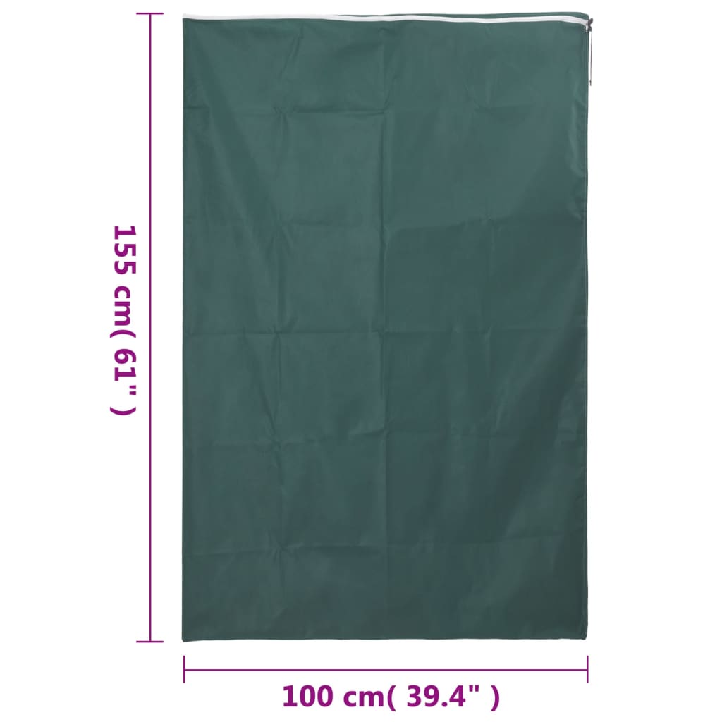 Wintervlies mit Reißverschluss 10 Stk. 70 g/m² 1x1,55 m
