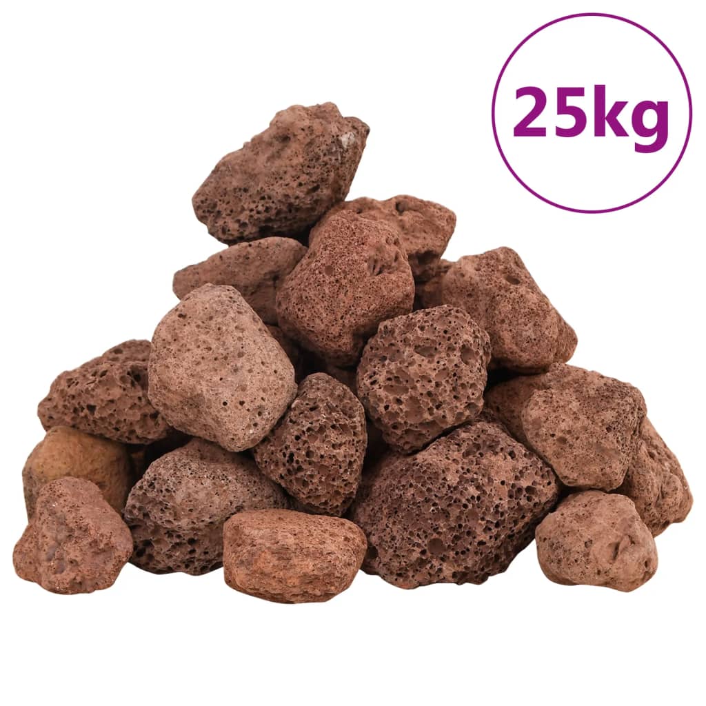 Lavagranulat 25 kg Rot 3-5 cm