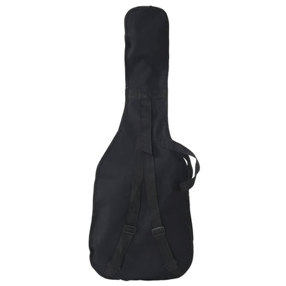 E-Bass für Anfänger mit Tasche Braun und Schwarz 4/4 46"