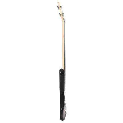 E-Bass für Anfänger mit Tasche Braun und Schwarz 4/4 46"
