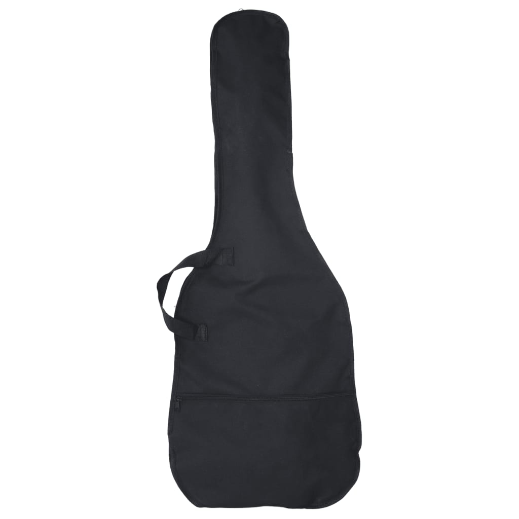 E-Bass für Anfänger mit Tasche Braun und Schwarz 4/4 46"