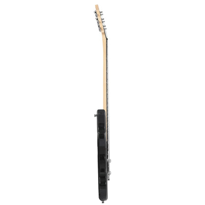 E-Gitarre für Anfänger mit Tasche Braun und Schwarz 4/4 39"