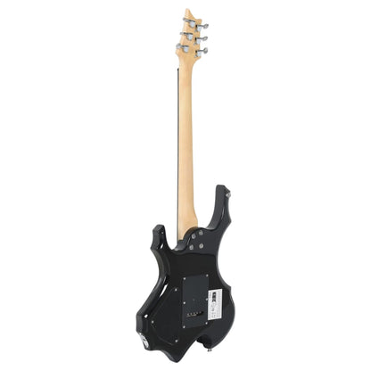 E-Gitarre für Anfänger mit Tasche Braun und Schwarz 4/4 39"