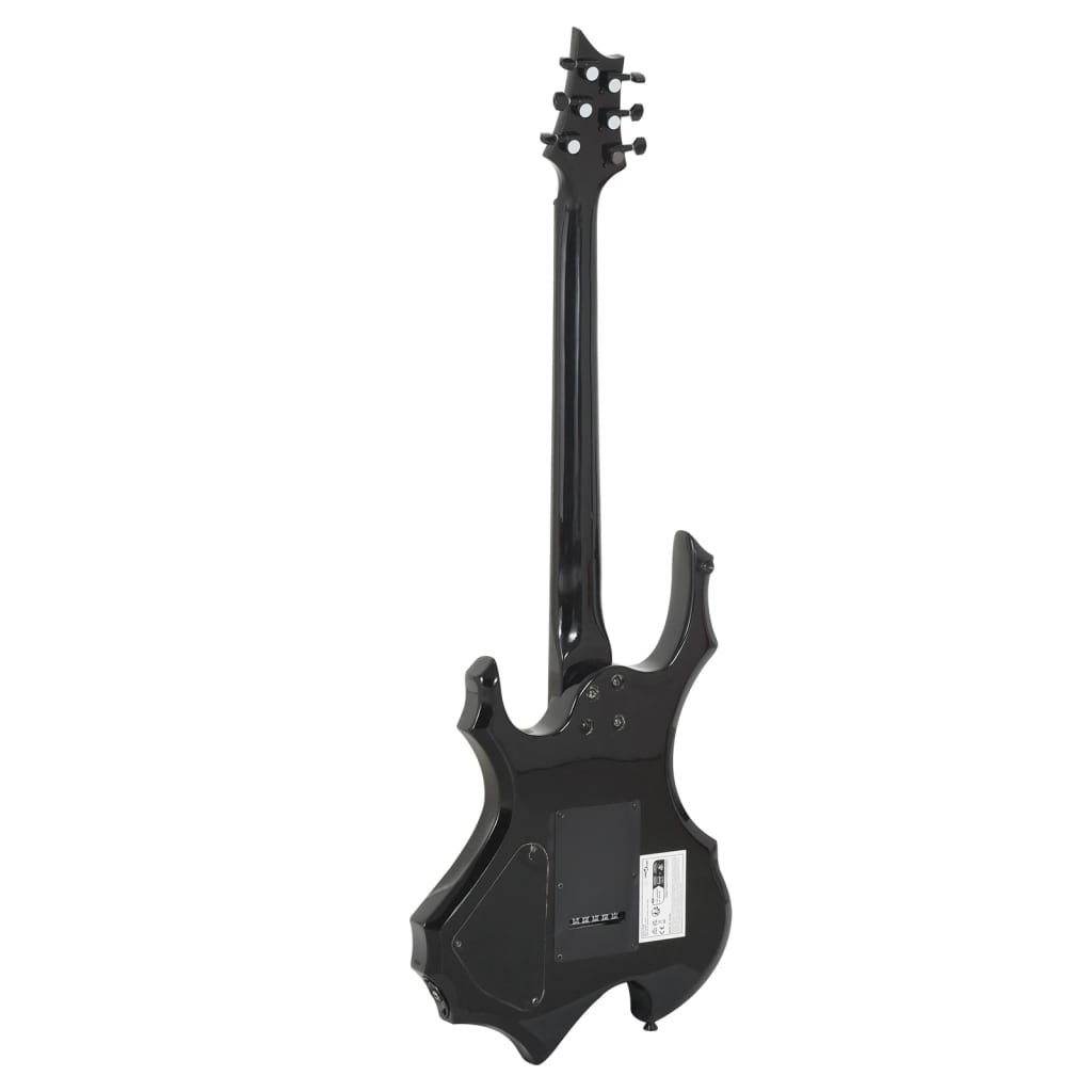 E-Gitarre für Anfänger mit Tasche Schwarz 4/4 39"