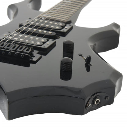 E-Gitarre für Anfänger mit Tasche Schwarz 4/4 39"