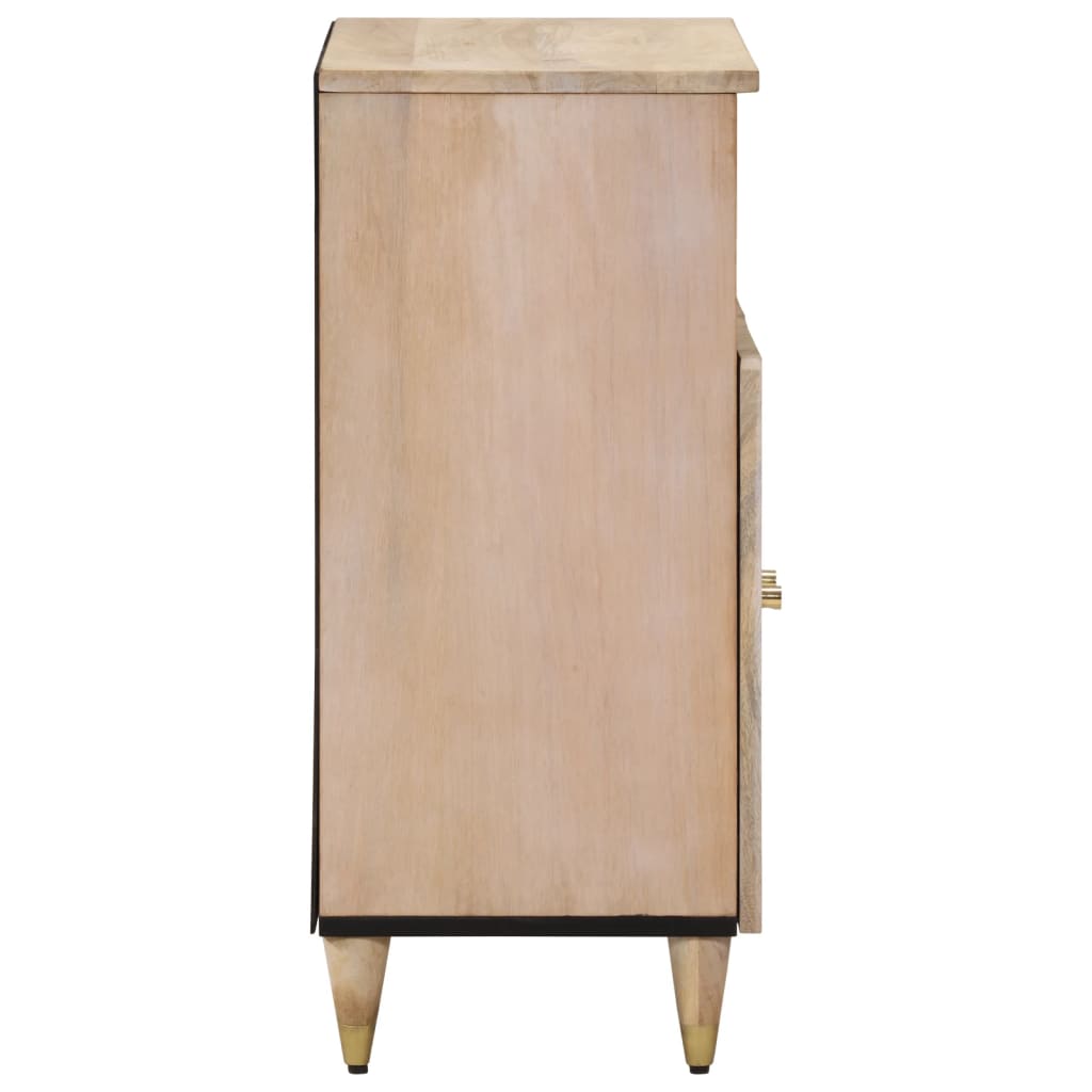 Sideskab 60x33x75 cm Massivt mangotræ