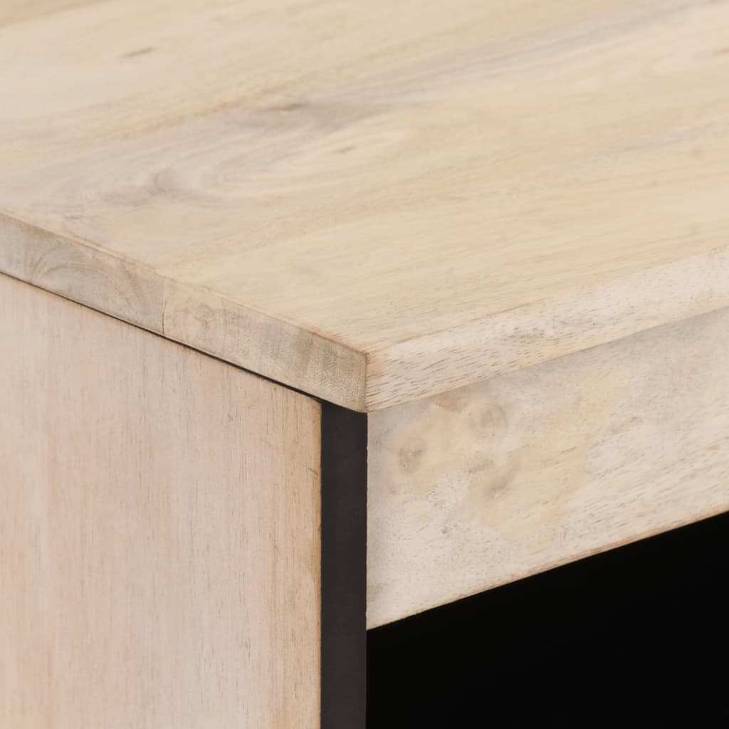 Sideskab 60x33x75 cm Massivt mangotræ
