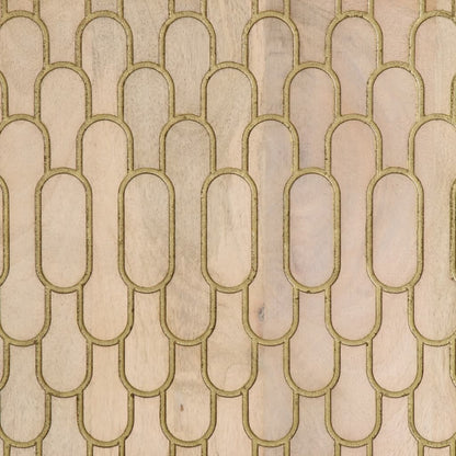 Sideskab 60x33x75 cm Massivt mangotræ