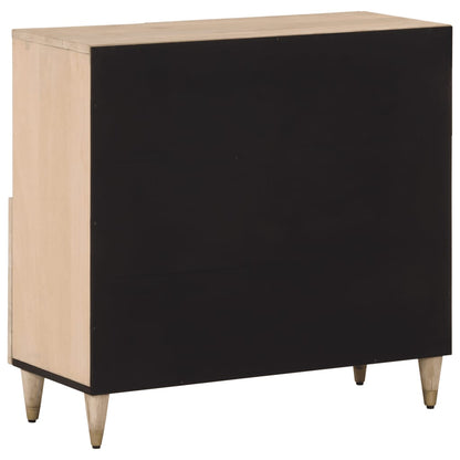 Sideskab 80x33x75 cm Massivt mangotræ