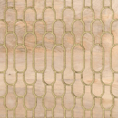 Sideskab 80x33x75 cm Massivt mangotræ