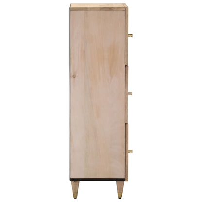 Highboard 40x33x110 cm Massivholz Mango