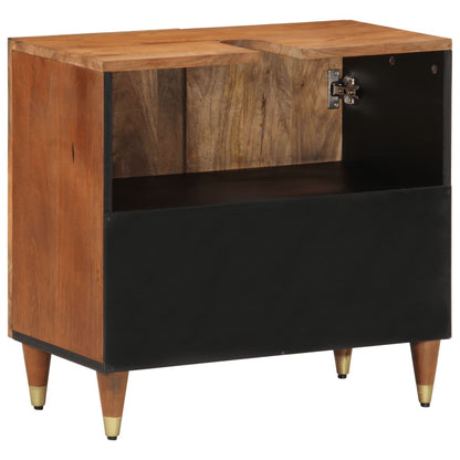 Waschbeckenunterschrank 62x33x58 cm Massivholz Mango