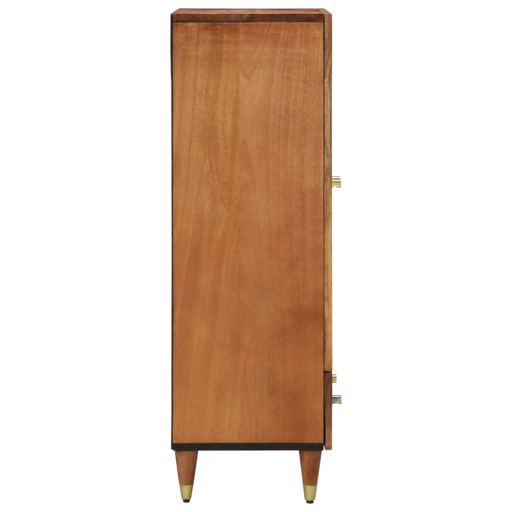 Highboard 60x33x100 cm Massivholz Mango