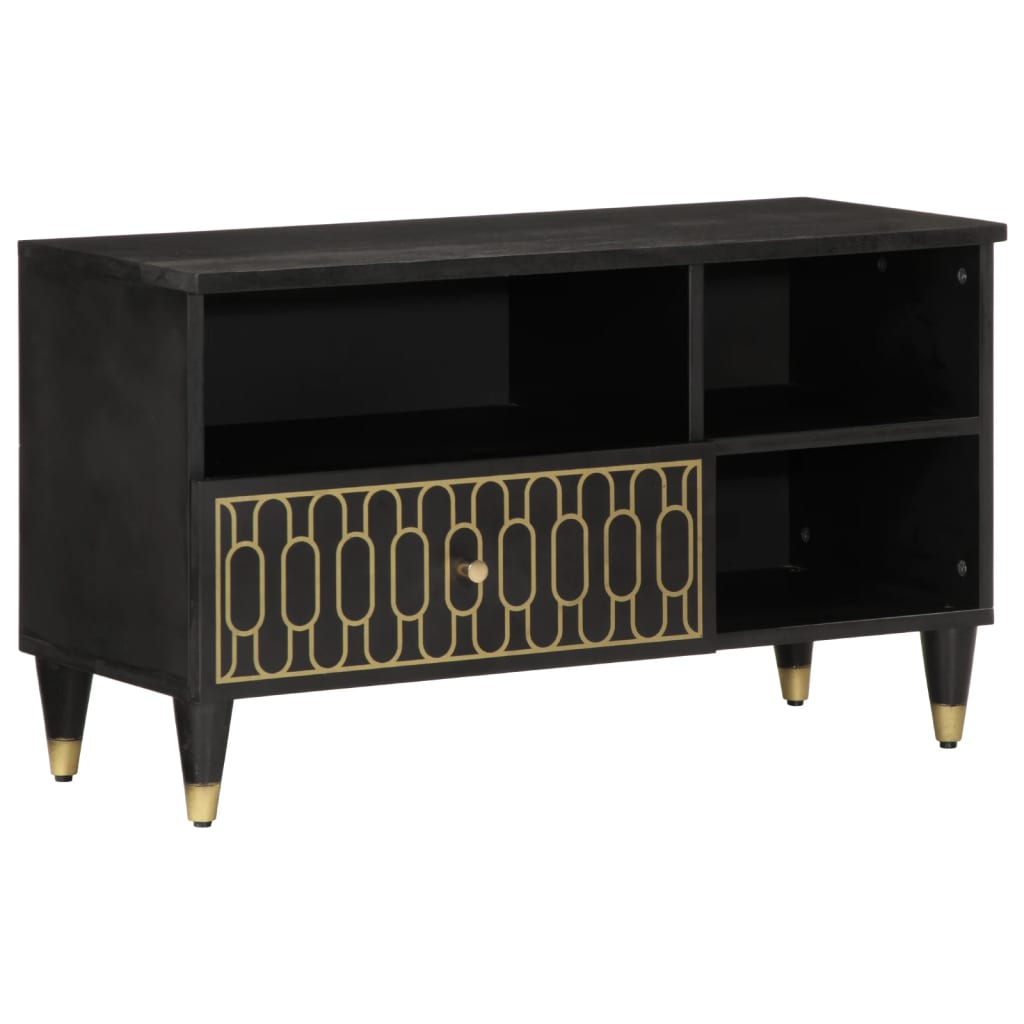 Tv-møbel 80x33x46 cm massivt mangotræ