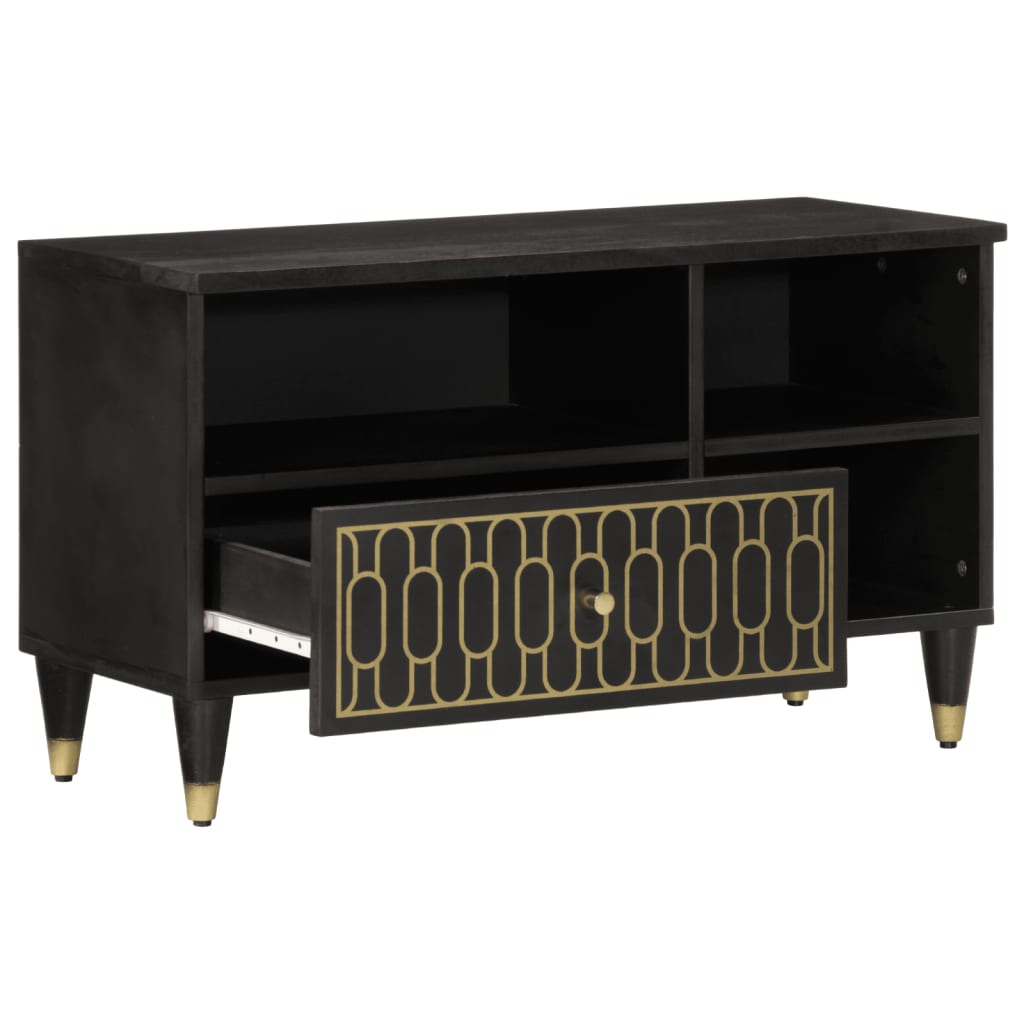 Tv-møbel 80x33x46 cm massivt mangotræ