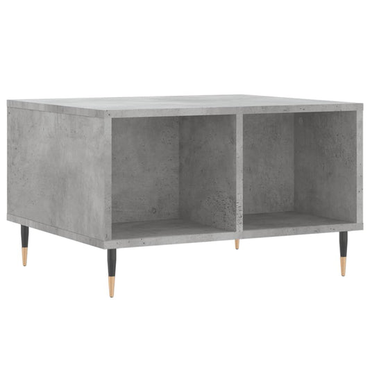 Couchtisch Betongrau 60x50x36,5 cm Holzwerkstoff
